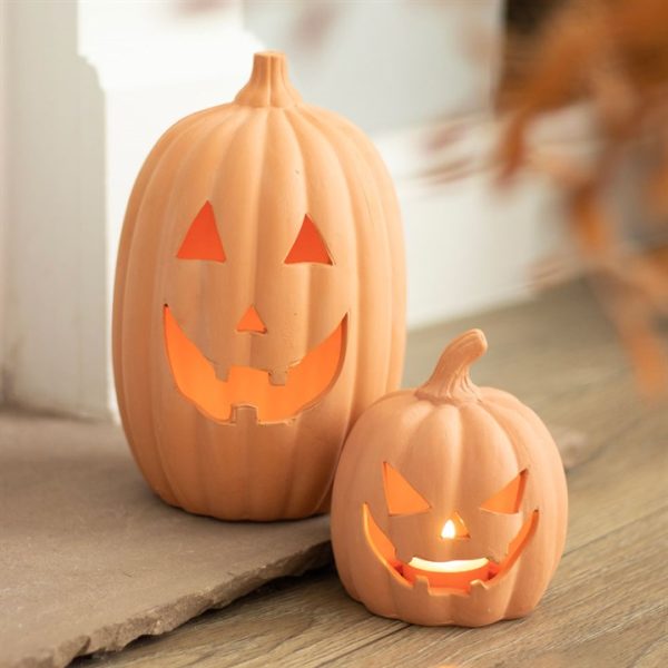 23cm Terracotta Pumpkin Ornament - Image 6
