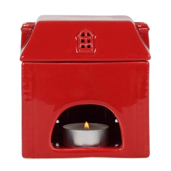 Red Ceramic House Oil Burner - Image 4