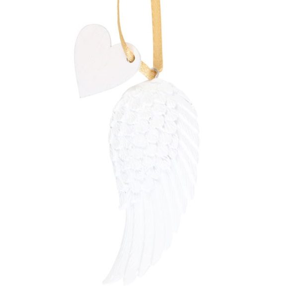 Set of 24 Angel Wing Hanging Decorations on Display - Image 5