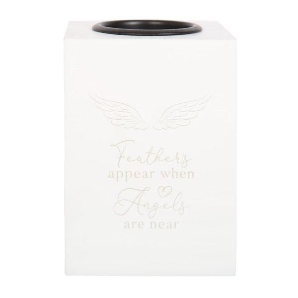 Feathers Appear Angel Wing Tealight Holder - Image 3