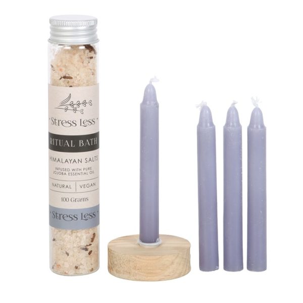 Stress Less Herbal Ritual Bath Kit - Image 3