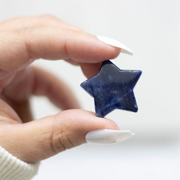 Lucky Stars Lucky Sodalite Crystal Star in a Bag - Image 5