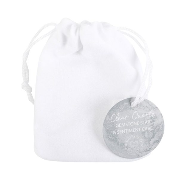 You're a Star Lucky Clear Quartz Crystal Star in a Bag - Image 3