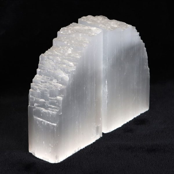 Selenite Crystal Bookends - Image 2