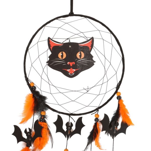 Black Cat Halloween Dreamcatcher - Image 2