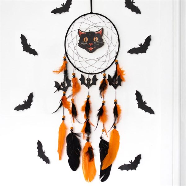 Black Cat Halloween Dreamcatcher - Image 4