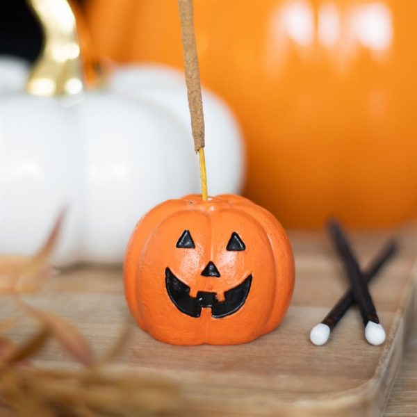 Orange Pumpkin Incense Stick Holder - Image 4