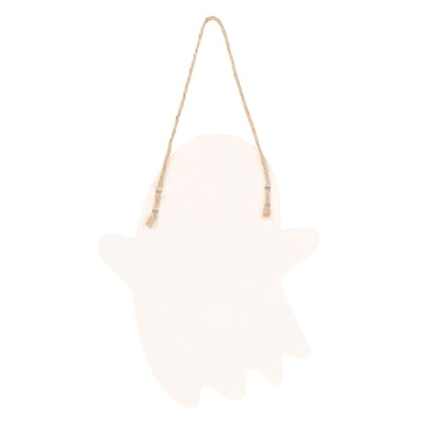 20cm Ghost Shaped Hanging Sign - Image 3