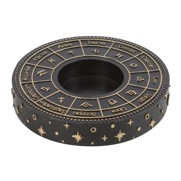 Astrology Wheel Tealight Candle Holder - Image 3