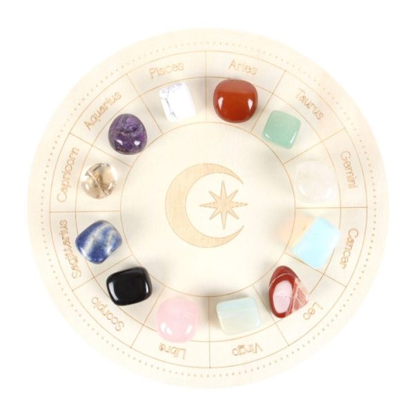 Astrology Wheel Crystal Grid Set - Image 2