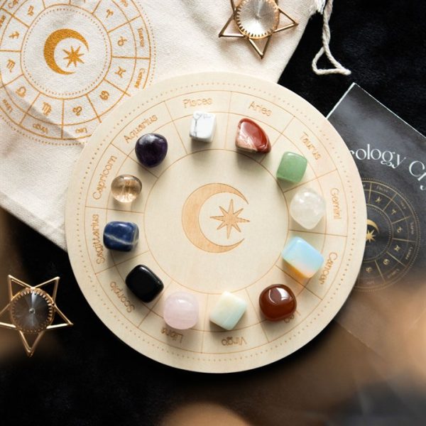 Astrology Wheel Crystal Grid Set - Image 4