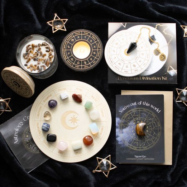 Astrology Wheel Crystal Grid Set - Image 5