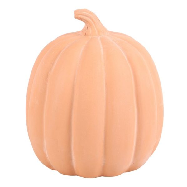 22cm Terracotta Pumpkin Ornament - Image 3