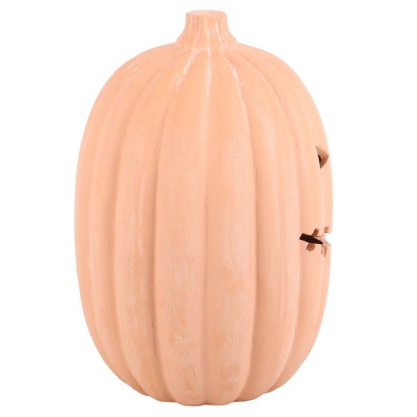 30cm Terracotta Pumpkin Ornament - Image 2