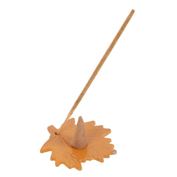 Autumn Leaf Orange & Cinnamon Incense Gift Set - Image 4