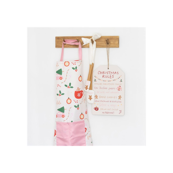 Sugarplum Fun Christmas Rules Hanging Sign - Image 3