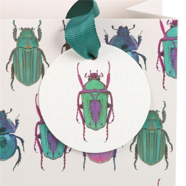 23cm Medium Beetle Print Gift Bag - Image 2