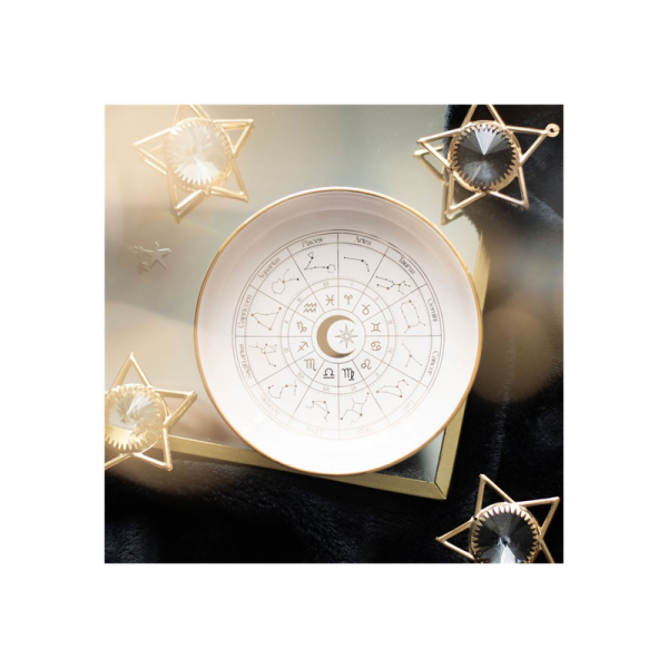 Off White Astrology Wheel Trinket Dish - Image 4