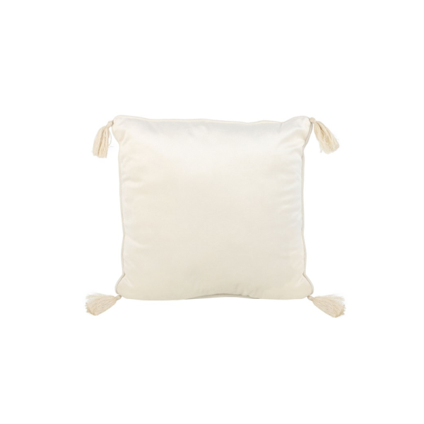 35cm Square Off White Astrology Wheel Cushion - Image 3