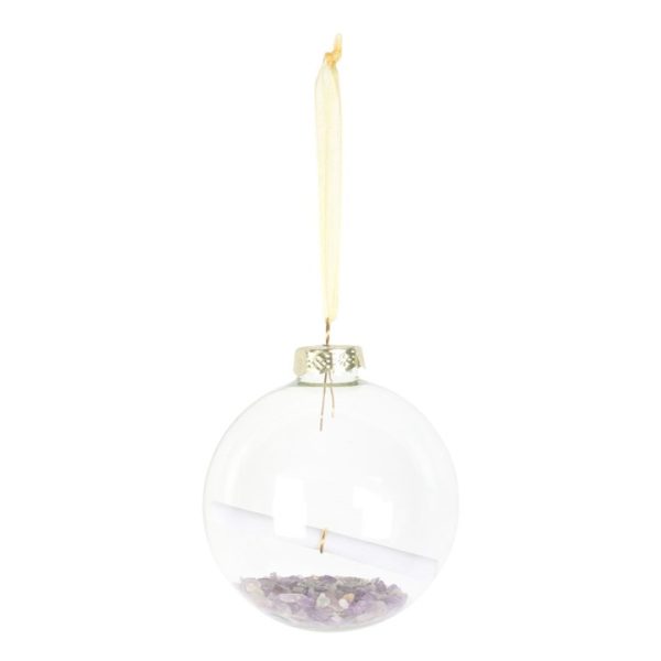 Amethyst Manifestation Christmas Bauble Kit - Image 2