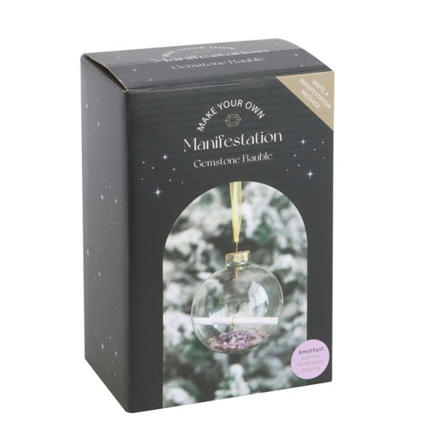 Amethyst Manifestation Christmas Bauble Kit - Image 4