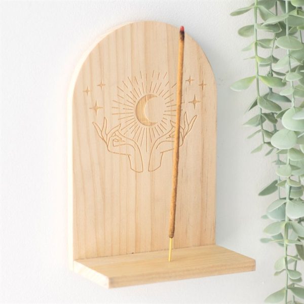 Natural Mystical Hands Incense Holder Shelf - Image 5