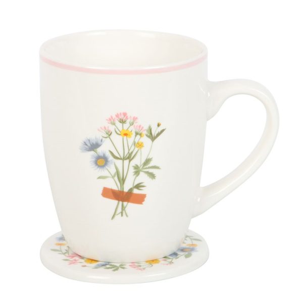 If Mums Were Flowers Floral Mug & Coaster Set - Image 4