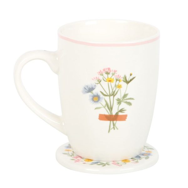 If Grandmas Were Flowers Floral Mug & Coaster Set - Image 3