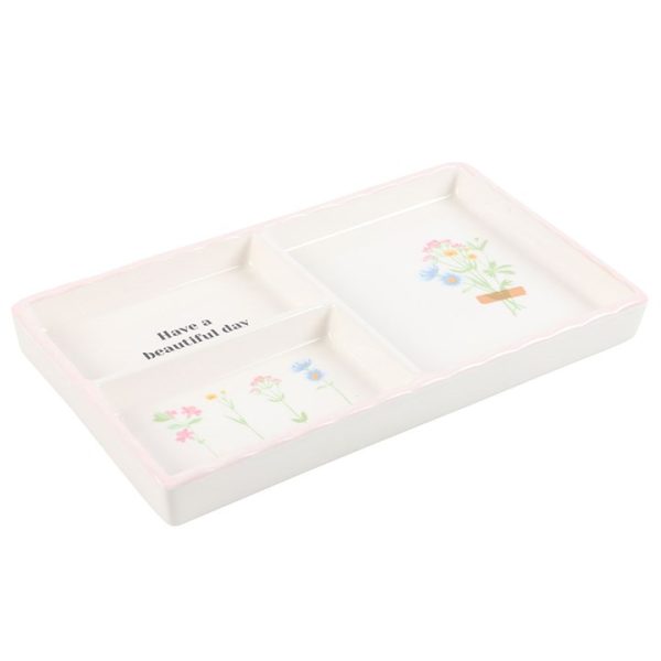 Have a Beautiful Day Floral Trinket Tray - Image 3