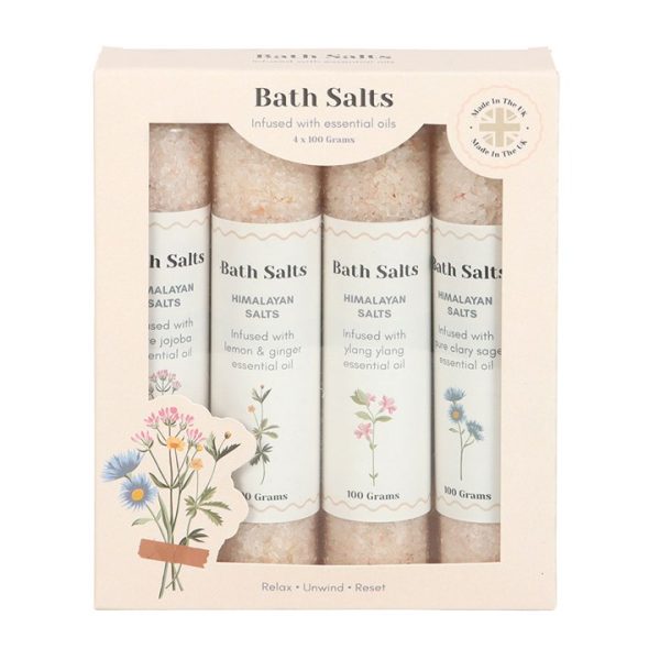 Floral Bath Salt Gift Set - Image 2