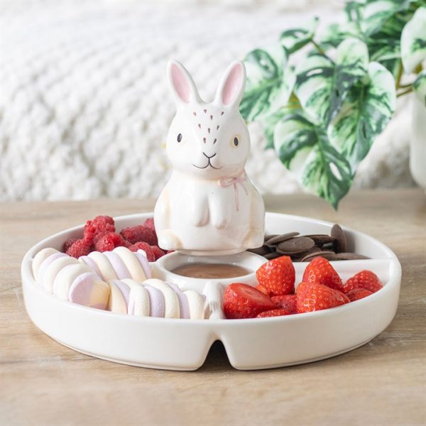 Bunny Chip & Dip Snack Dish - Image 2