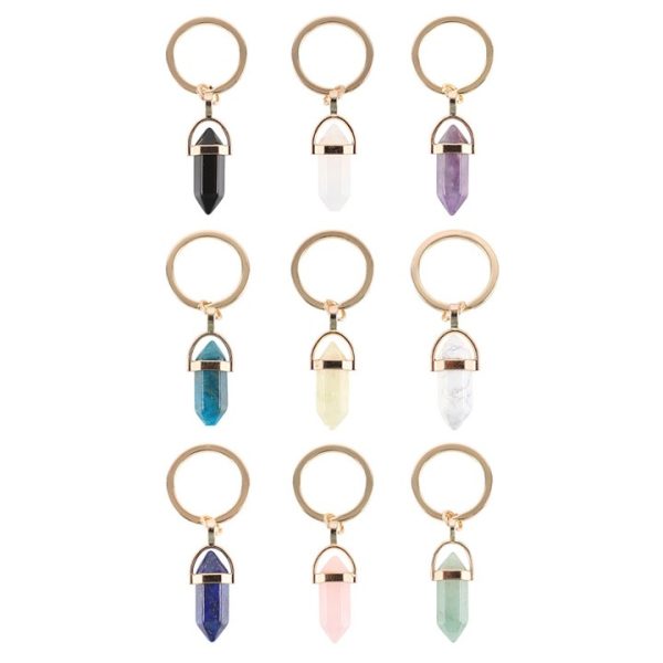 Set of 9 Crystal Keyrings - Image 3