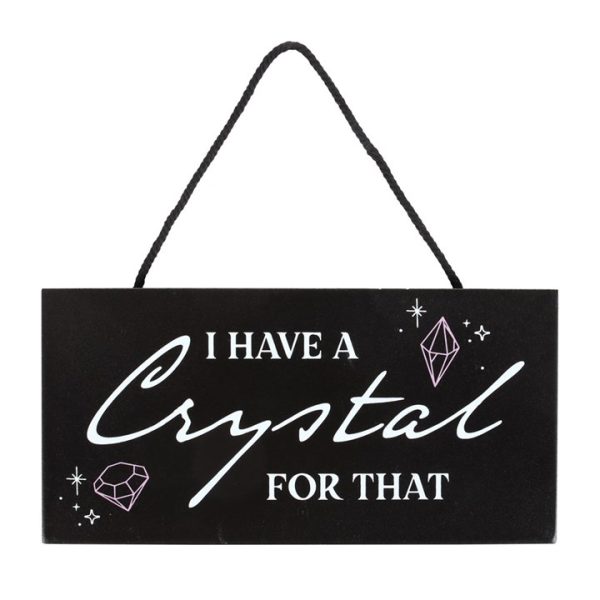 I Have a Crystal for That Witchy Hanging Sign - Image 2