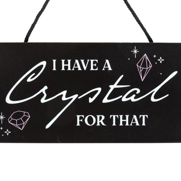 I Have a Crystal for That Witchy Hanging Sign - Image 3