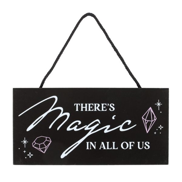 There's Magic in All of Us Witchy Hanging Sign - Image 2