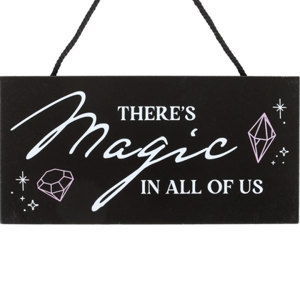 There's Magic in All of Us Witchy Hanging Sign - Image 3