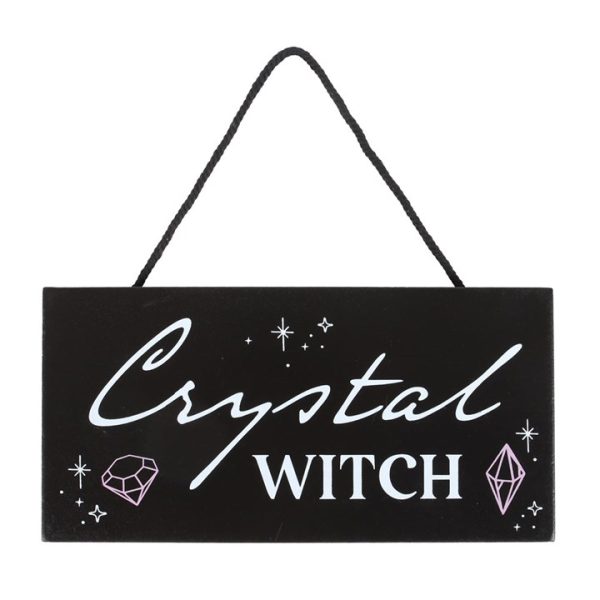 Crystal Witch Hanging Sign - Image 2