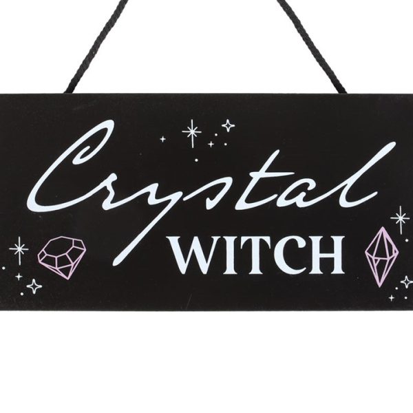 Crystal Witch Hanging Sign - Image 3
