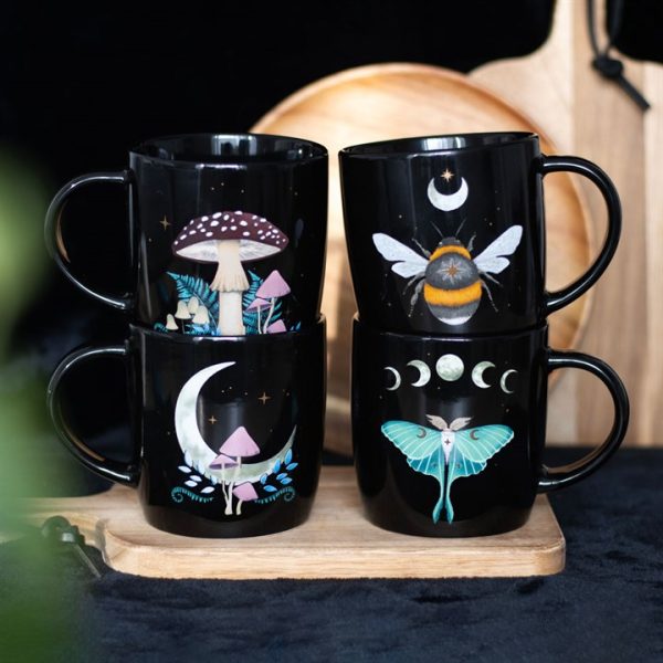 Set of 4 Dark Forest Mugs - Image 5