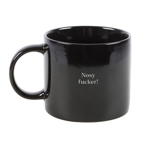 Nosy F*cker Sweary Mug - Image 3