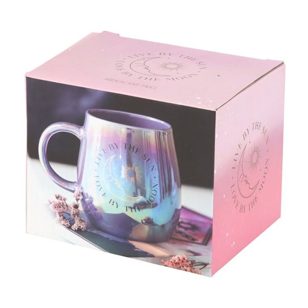 Live by the Sun Love by the Moon Iridescent Mug - Image 5