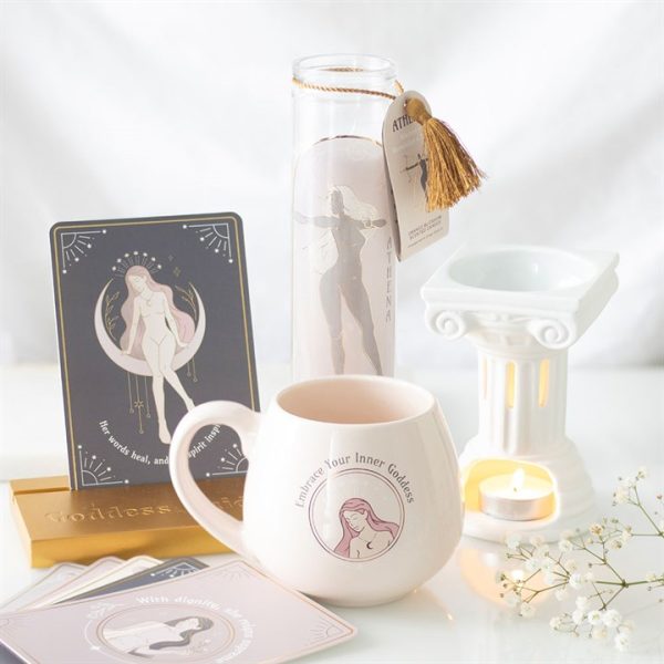 Goddess Energy Affirmation Cards with Wooden Stand - Image 6