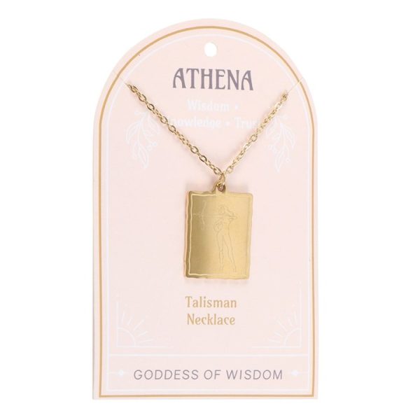 Athena Goddess Talisman Necklace - Image 2