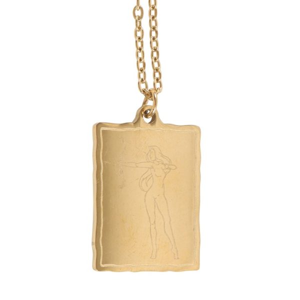 Athena Goddess Talisman Necklace - Image 4