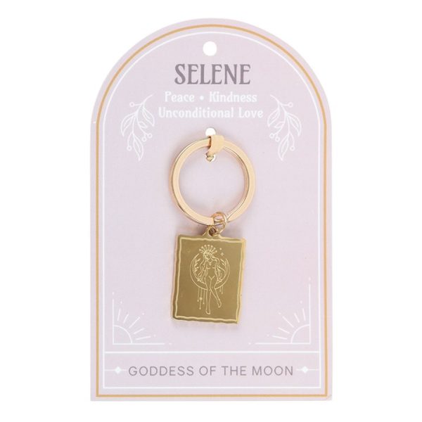 Selene Goddess Talisman Keyring - Image 2