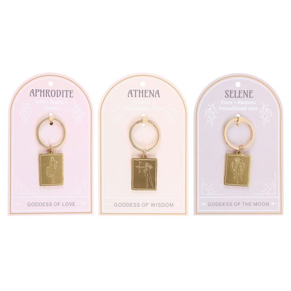 Set of 6 Goddess Energy Keyrings - Image 2