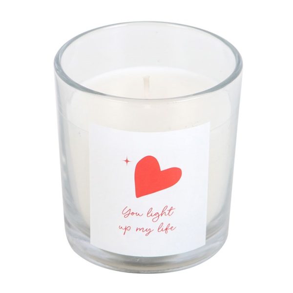 You Light Up My Life Strawberry Scented Candle - Image 3