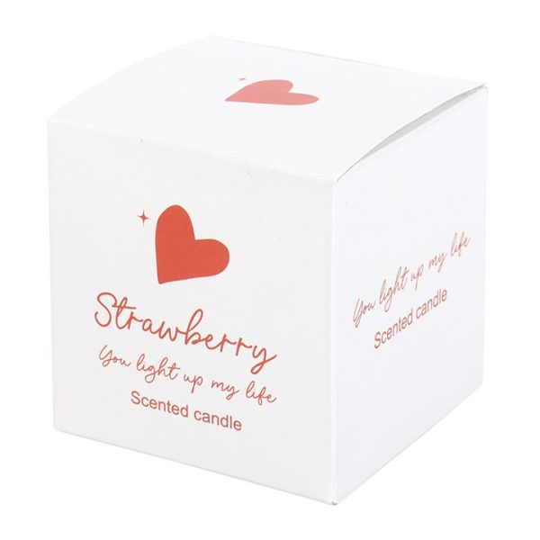 You Light Up My Life Strawberry Scented Candle - Image 4