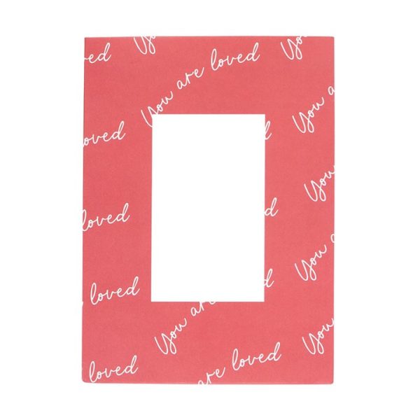 You Are Loved Heart Pendant Necklace Card - Image 4