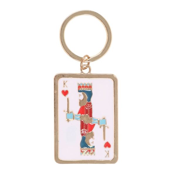 King of My Heart Playing Card Keyring - Image 3